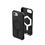 URBAN ARMOR GEAR UAG Designed for iPhone 16e Case Essential Armor - Compatible with MagSafe Rugged Military Grade Drop Proof Military Grade Drop Proof Protective Cover, Opaque Black