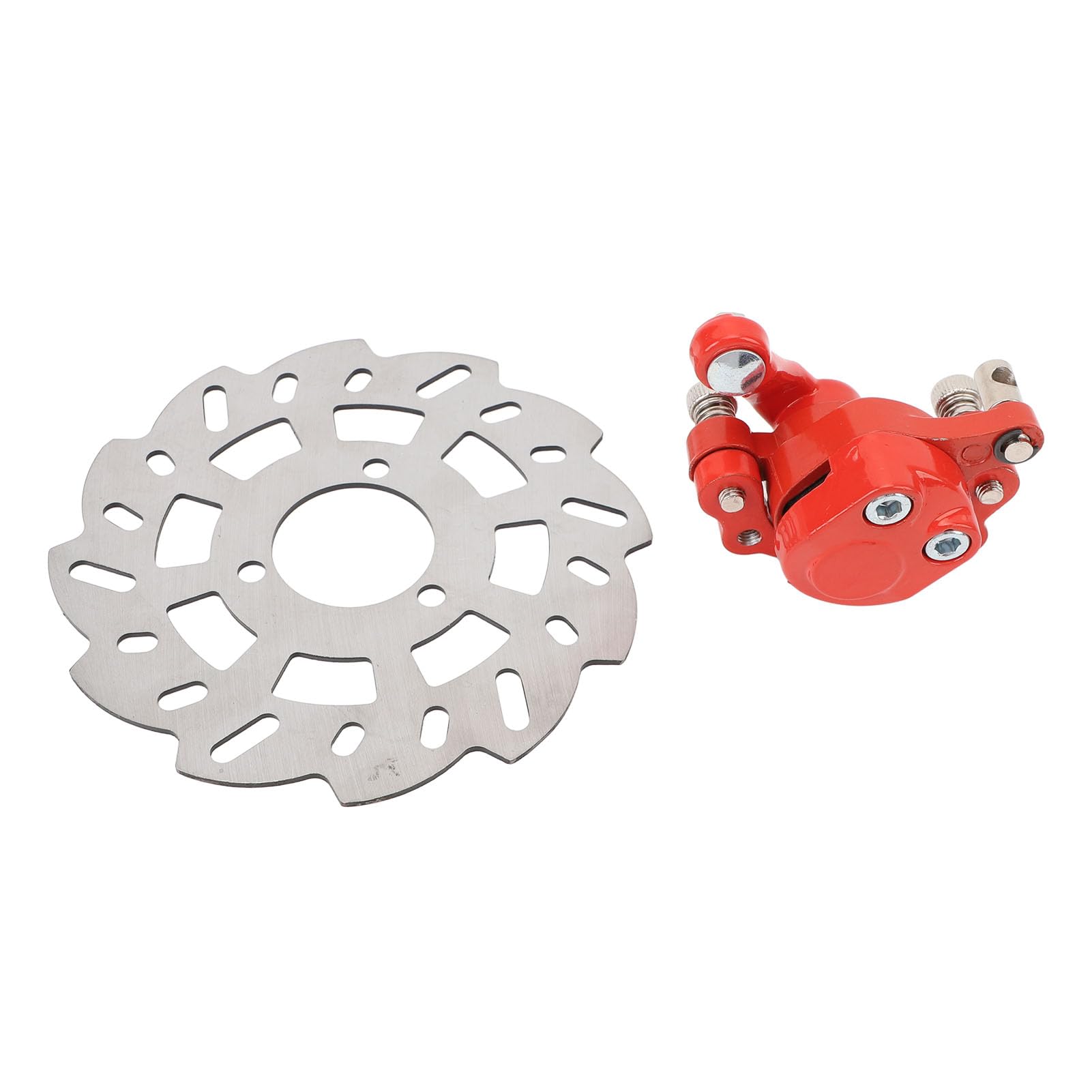 Electric Scooter Stainless Steel Disc Brake Caliper Set for Front and Rear Wheels