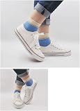 PUTUO Donna Calzini con Dita Separate, Calze con le Dita in Cotone Donna Casual Sportive Calzini, Calzini Morbide e Calde da Donna, 4/5 paia - 5