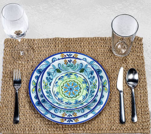 Prepara 12 Piece Melamine Dinnerware Set, Tuscan #TOP4
