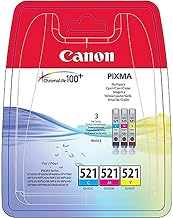 Canon Original 1700288 - CLI-521 Multipack (cyan, Magenta, Yellow)