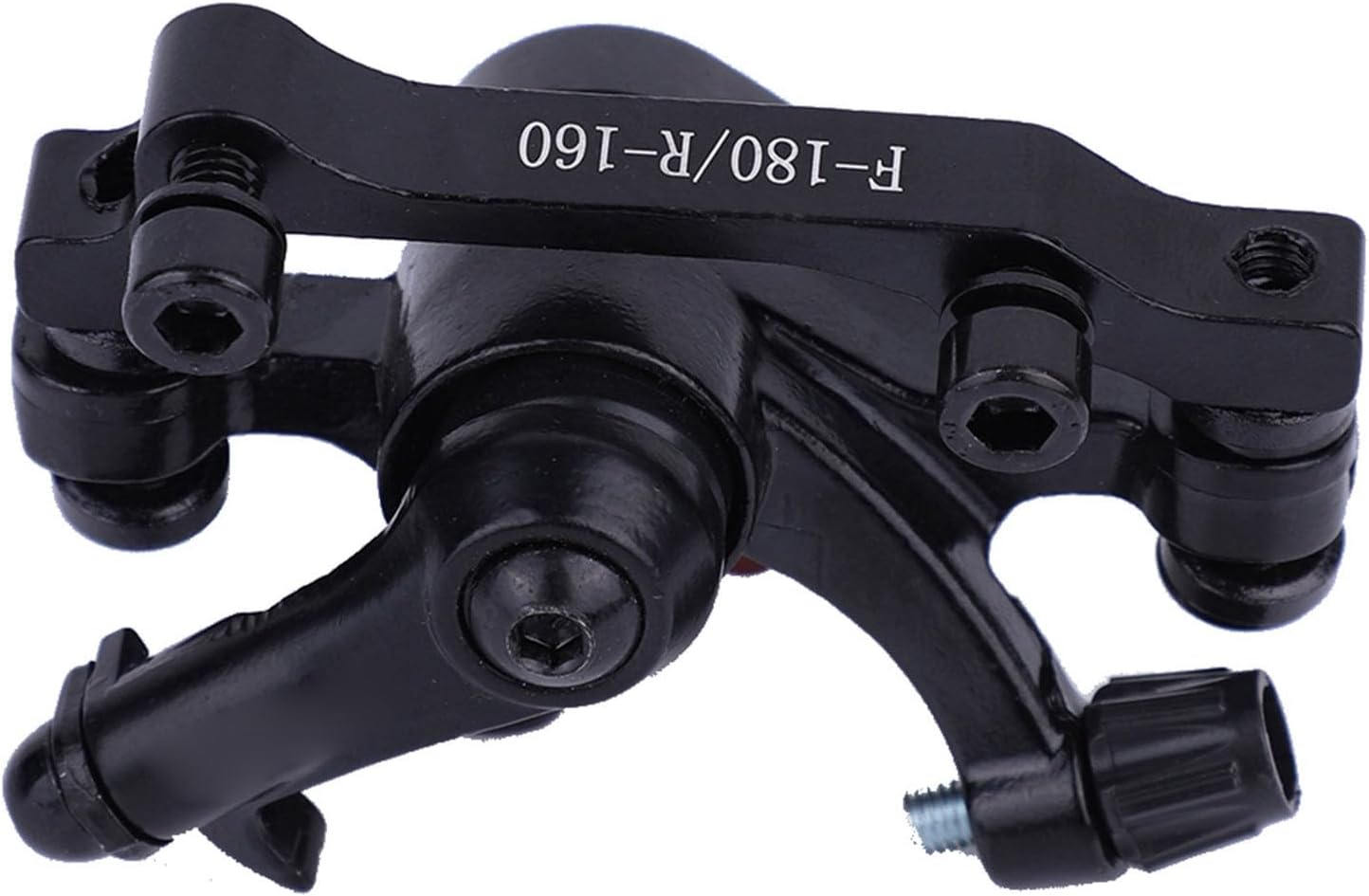 Haofy mechanical bicycle disc brake, front view
