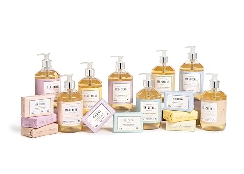 Miniatura 6 de Fer à Cheval White Tea & Yuzu Marseille Jabón líquido  Manteca de karité y aceite de almendras dulces, hidratación lujosa, 97% ingredientes