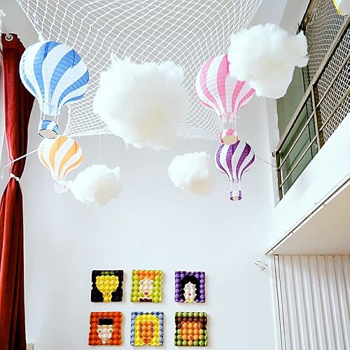 Miniatura 5 de Decoración de nube de simulación de algodón 3D, nubes artificiales para techo, decoración de nube para habitación, decoración de nube, escenario,