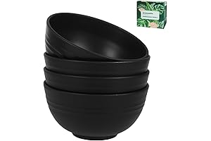 greenandlife Black 24oz Unbreakable Bowls