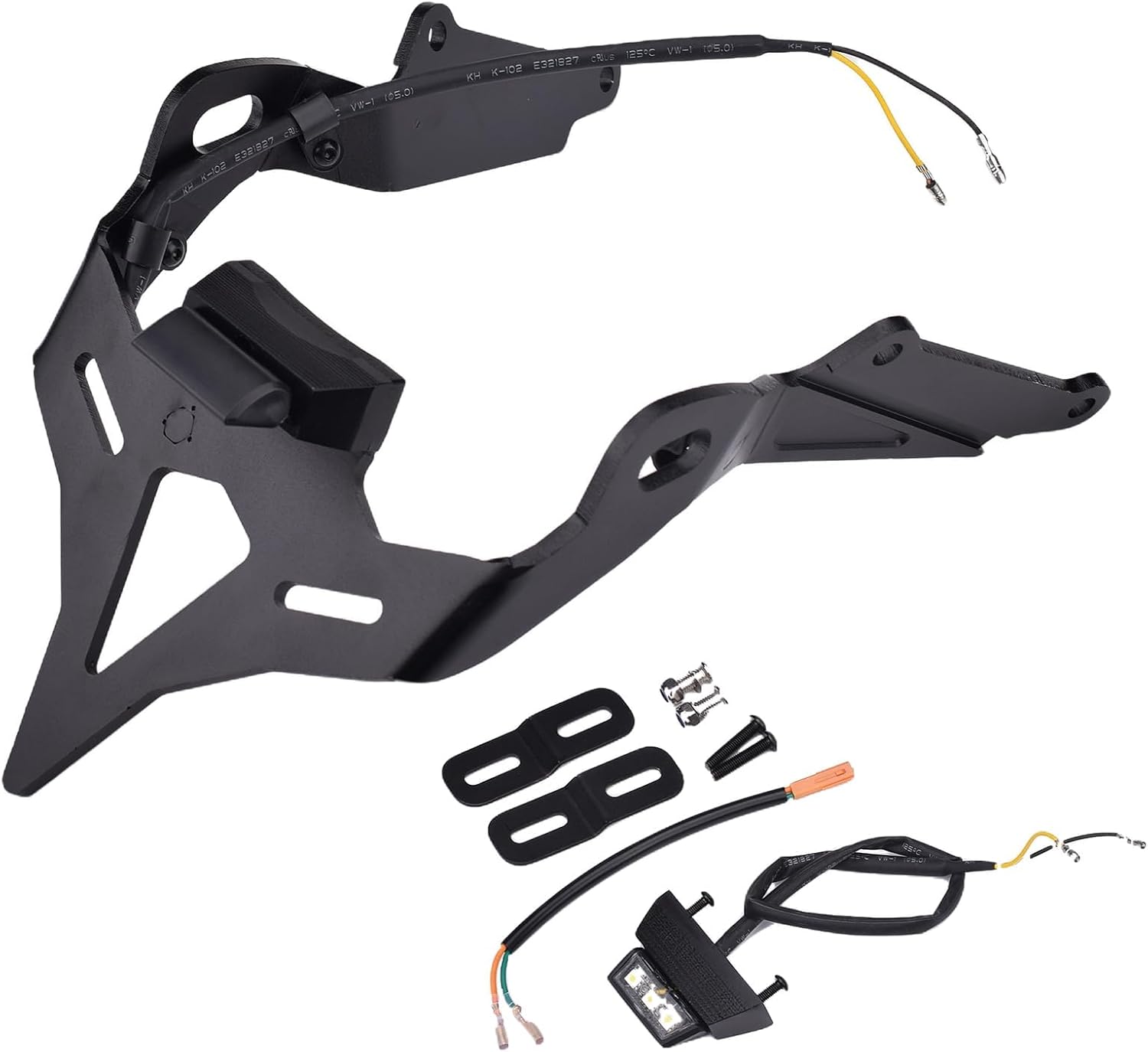 For Honda CBR650R CB650R CB 650R CBR 650R 2021 2022 2023, Tail Tidy, Fender Eliminator compatible LED License Plate Light, Compatible with Stock Original turn signal