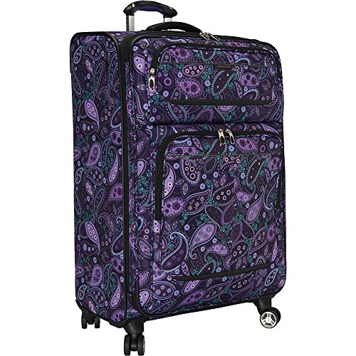 Ricardo Beverly Hills Mar Vista 4 Wheel Expandable Upright, 28-Inch, Purple Paisley