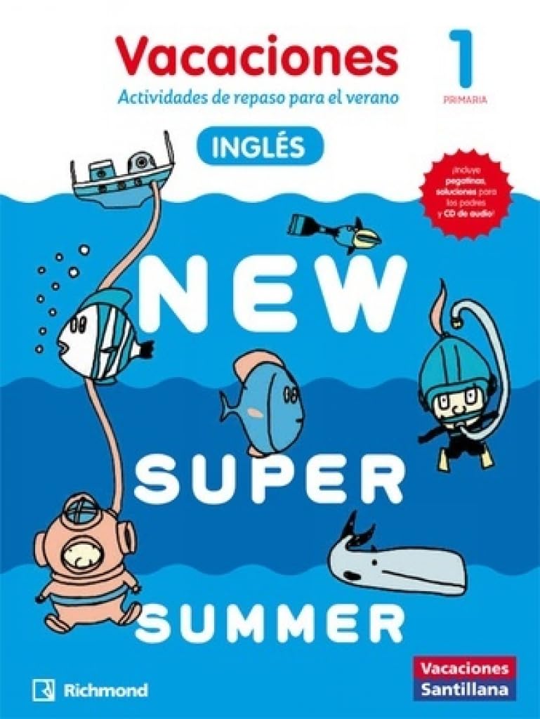 NEW SUPER SUMMER SB 1 + AUDIO (CUADERNOS DE VACACIONES)