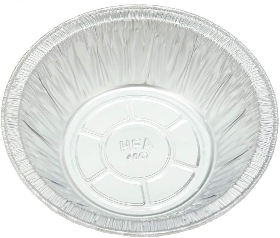 50 Count 5 3/4" Disposable Aluminum Pot Pie/Deep Individual