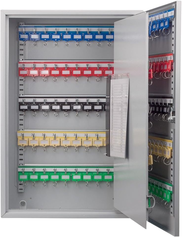 Barska 150 Position Key Lock Cabinet Steel Wall Lock Box