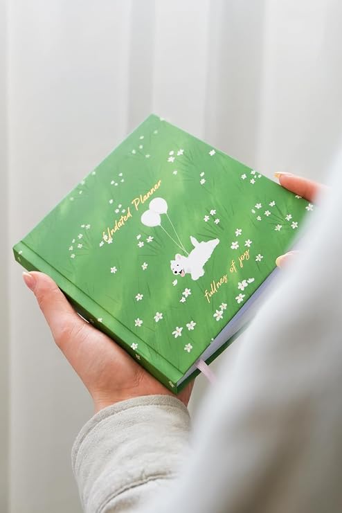 Matt Notebook 15x15 Kare Süresiz Planlayıcı Ajanda Manzara