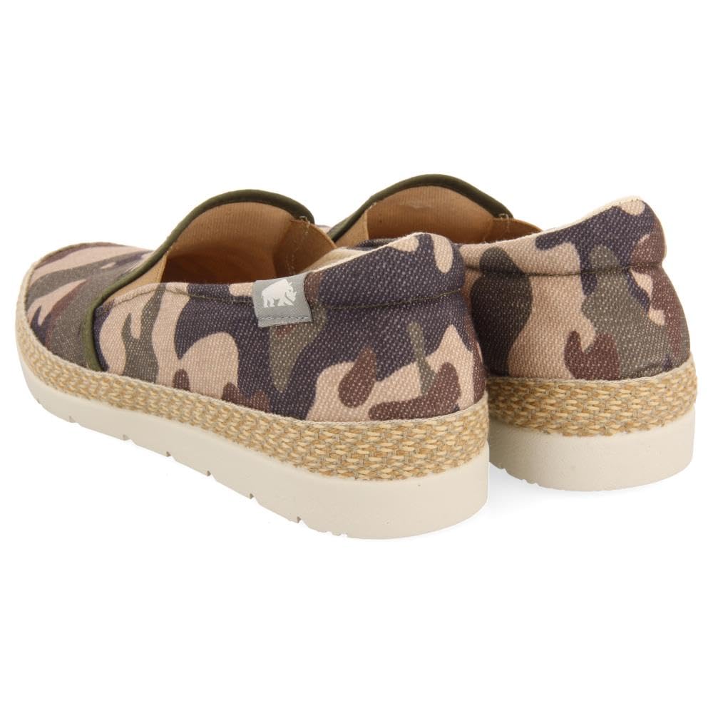 Espadrillas con Stampa Camouflage E Cotone Riciclato per Uomo VALRICO