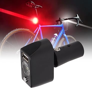 Electric Wheelchair LED Light - 3 Pin XLR Head USB Charging, Adjustable Angle Lighting Lamp Accessory for Power Wheelchairs