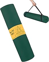Yoga Mat for Man with Carry Strap | 4.5 mm Thick Gym Mats Anti-Slip, Eco-Friendly EVA Material | Exercise Mat for Boys and Kids with Comfort & Grip for Yoga, Pilates, Home, Gym Workouts