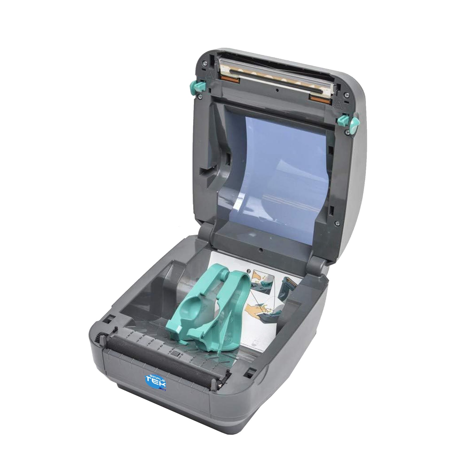 SIMPLETEK - Stampante termica desktop 127 mm (5″) – GK420D Direct thermal, USB + Ethernet, etichette spedizione e corrieri (Ricondizionato)