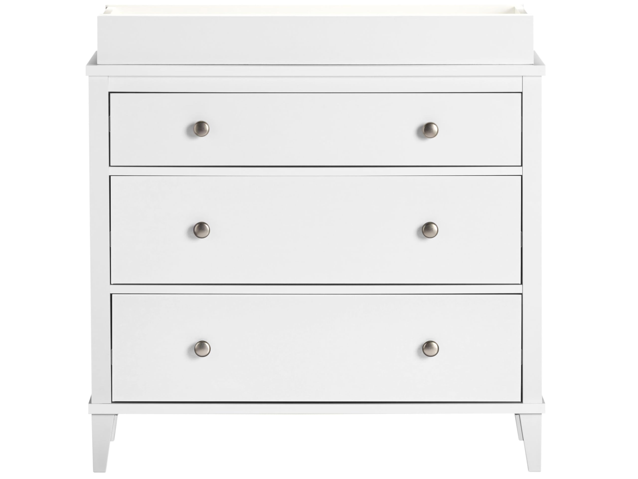Dorel Home Furnishings LS Monarch Hill Poppy 3DRW Changing Table White