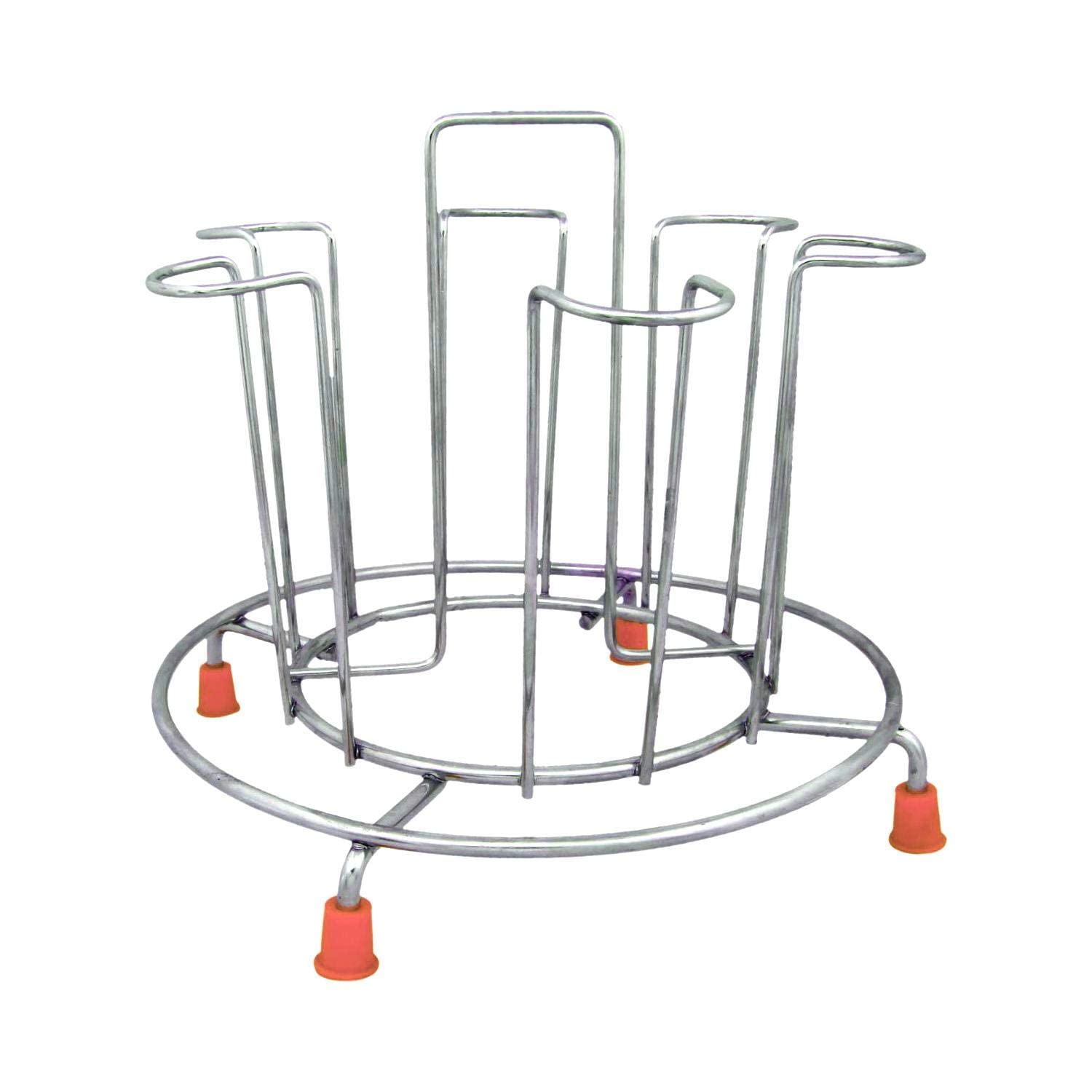 Kombuis Kitchenware Stainless Steel Glass Holder Stand