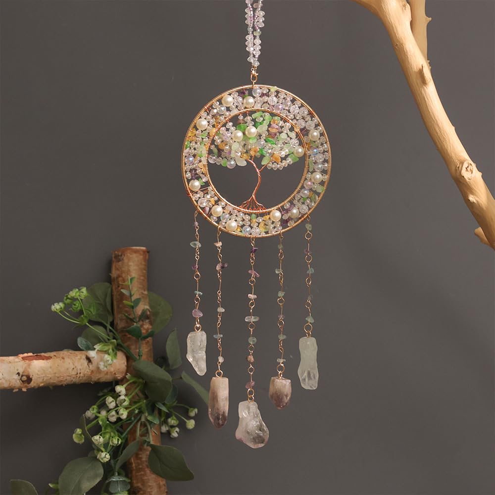 Attrape-soleil en cristal arc-en-ciel pour une chambre lumineuse