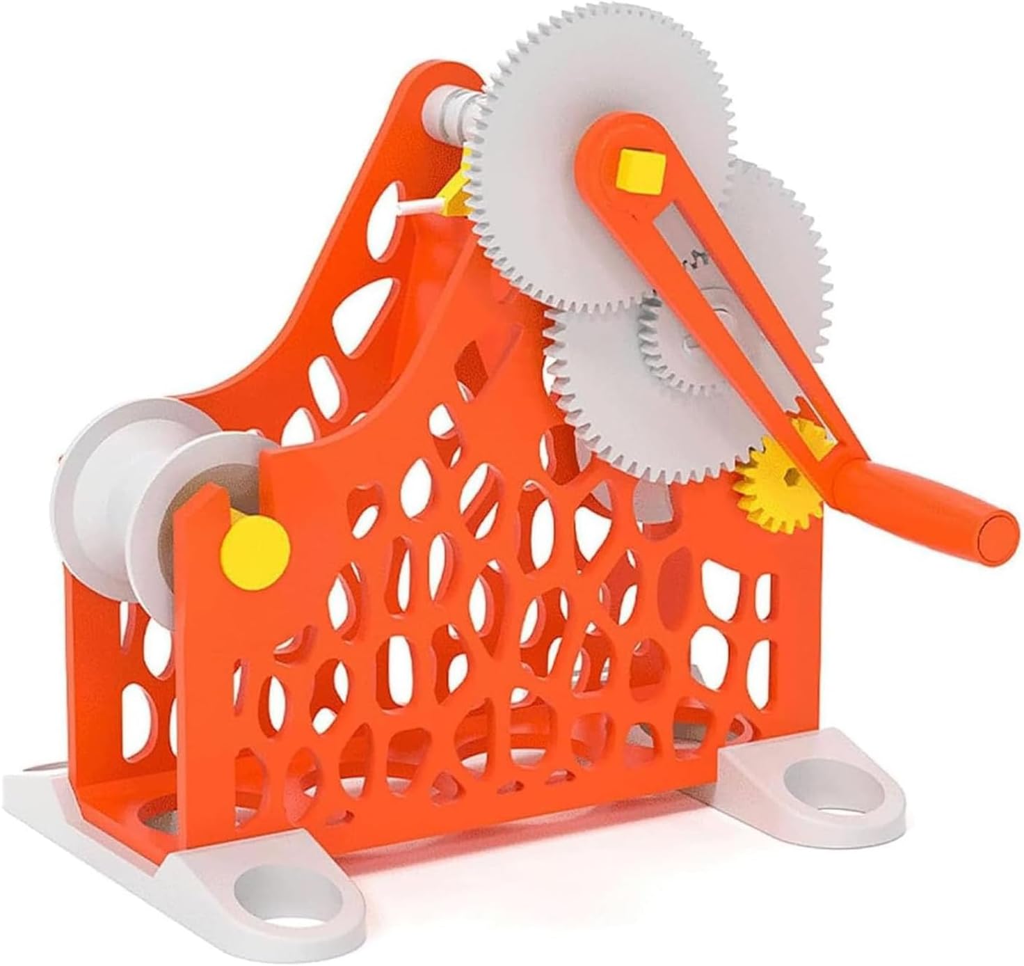 3D Filament Spool Winder, Manual Consumables Winder, Removable Modular Design, for Wires Weighing 1Kg, Smooth Rotation, for 3D Printing Enthusiasts, Textile Artists