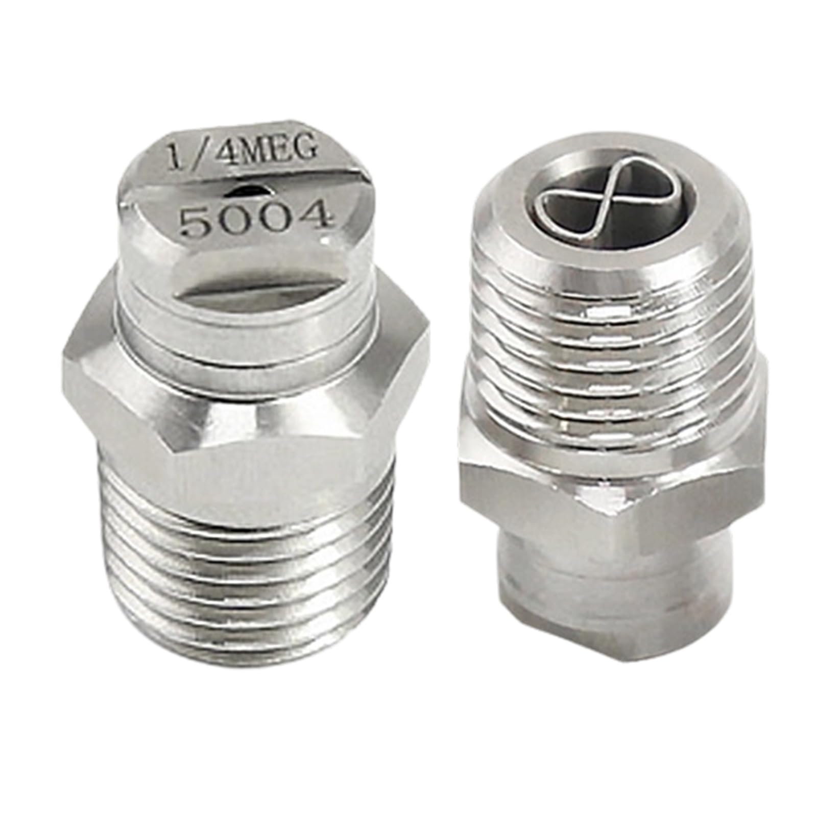 Upgrades Steel Fan Type Sprays Nozzle with Uniform Water Distribution Simple Installs for Various Applications Rustproof Steel