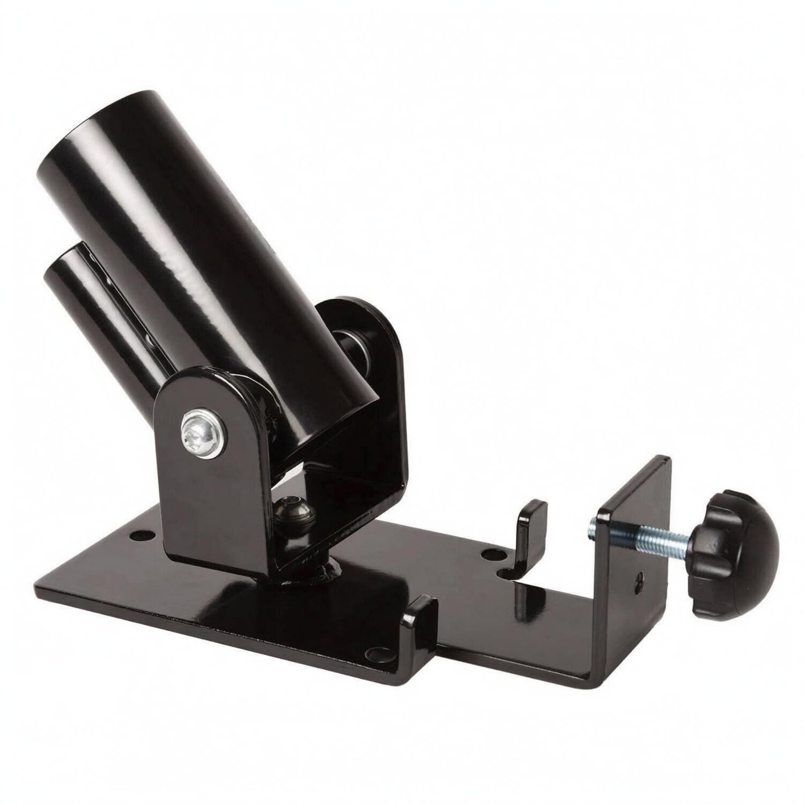 F Fityle Base para Equipos de Fitness Soporte de Barra Accesorio de Gimnasio Montura en Doble Placa Atornillable Adecuada Inclinado