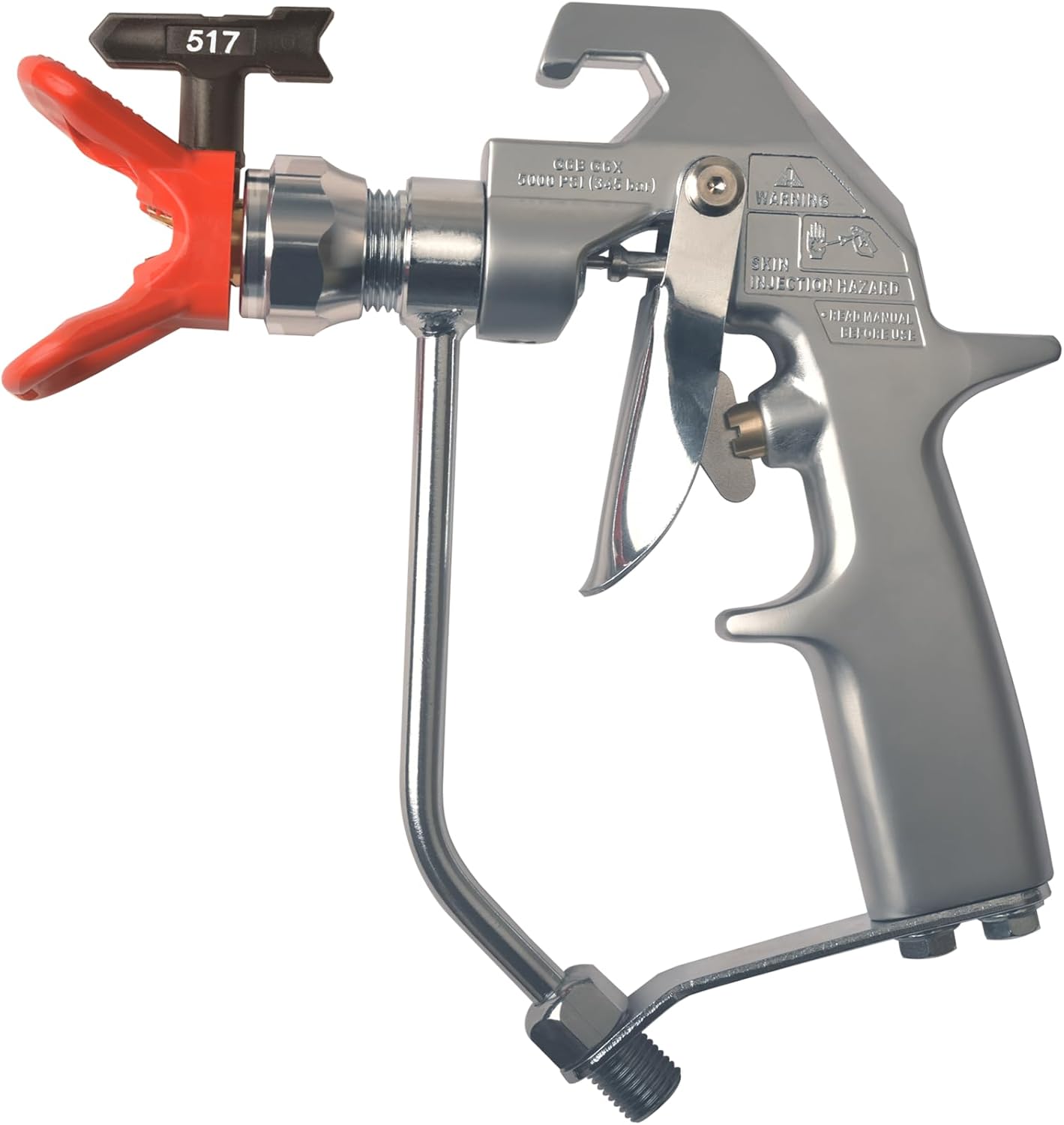 5000PSI Airless Paint Spray Gun with 517 tip Swivel Joint for Airless Paint Sprayer High Pressure Spray Gun