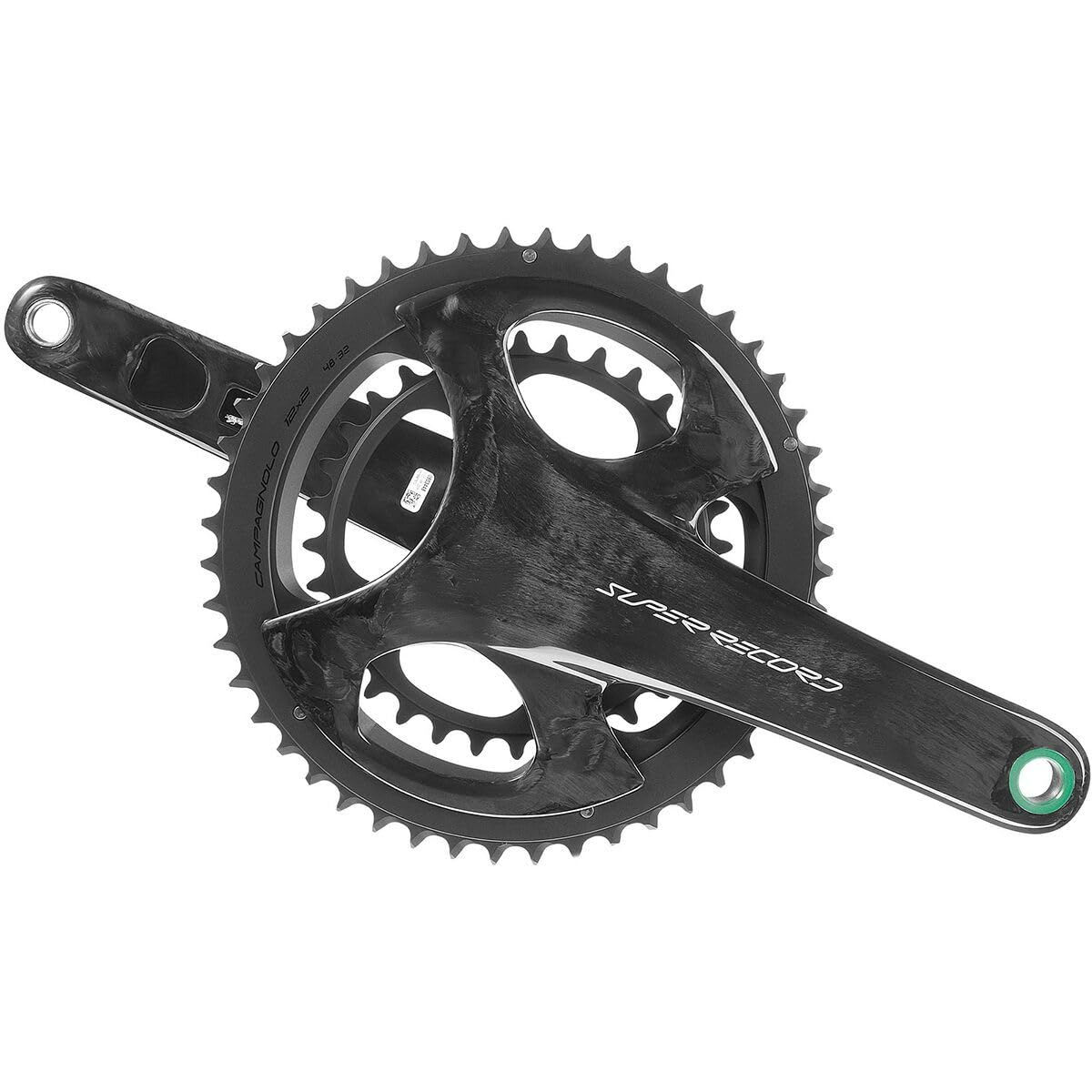 Pédalier Record Carbone 11v 175mm 50/34d CP093 CAMPAGNOLO Vélo Route