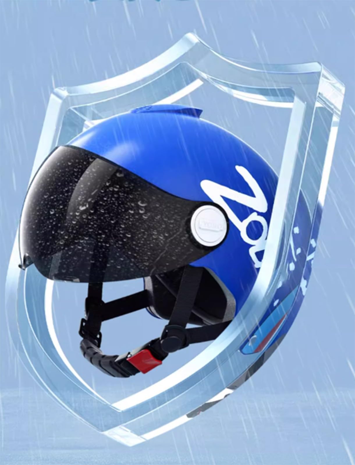 Medio Casco De Motocicleta 3/4 para Niños, con Visera Cascos Abiertos De Calle para Niños Y Niñas para Scooter ATV Ciclomotor Aprobado ECE F,48-55CM