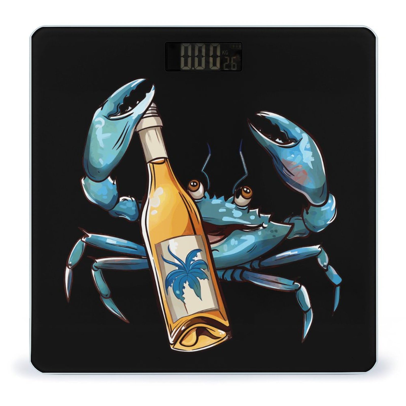Blue Brew Crab Scale for Body Weight Bathroom Digital Body Weight High Precision Scale for Home Office