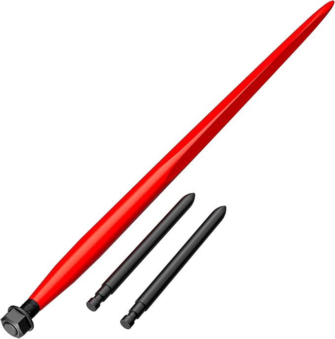 YITAMOTOR Hay Spear 49" Hay Bale Spear Spike, 3000 Lbs