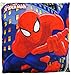 alles-meine.de GmbH Kissen / Schmusekissen / Sitzkissen - Ultimate Spider-Man - Kuschelkissen - 35 cm * 35 cm - groß - sehr weich - Microfaser - für Jungen - Reisekissen / Au..