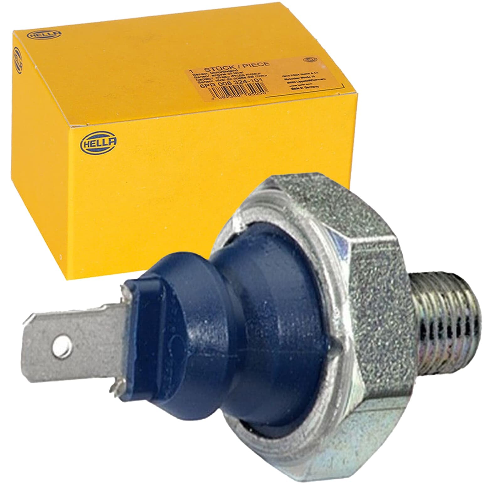 HELLA 6ZL 003 259-641 Öldruckschalter - 12V - 1-polig - Flachstecker - Öffner