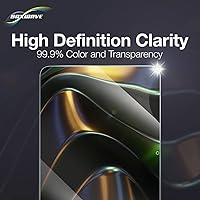 Vista 8 de BoxWave Protector de pantalla compatible con HMD T21 – ClearTouch ImpactShield (paquete de 2), protector de pantalla impenetrable película flexible