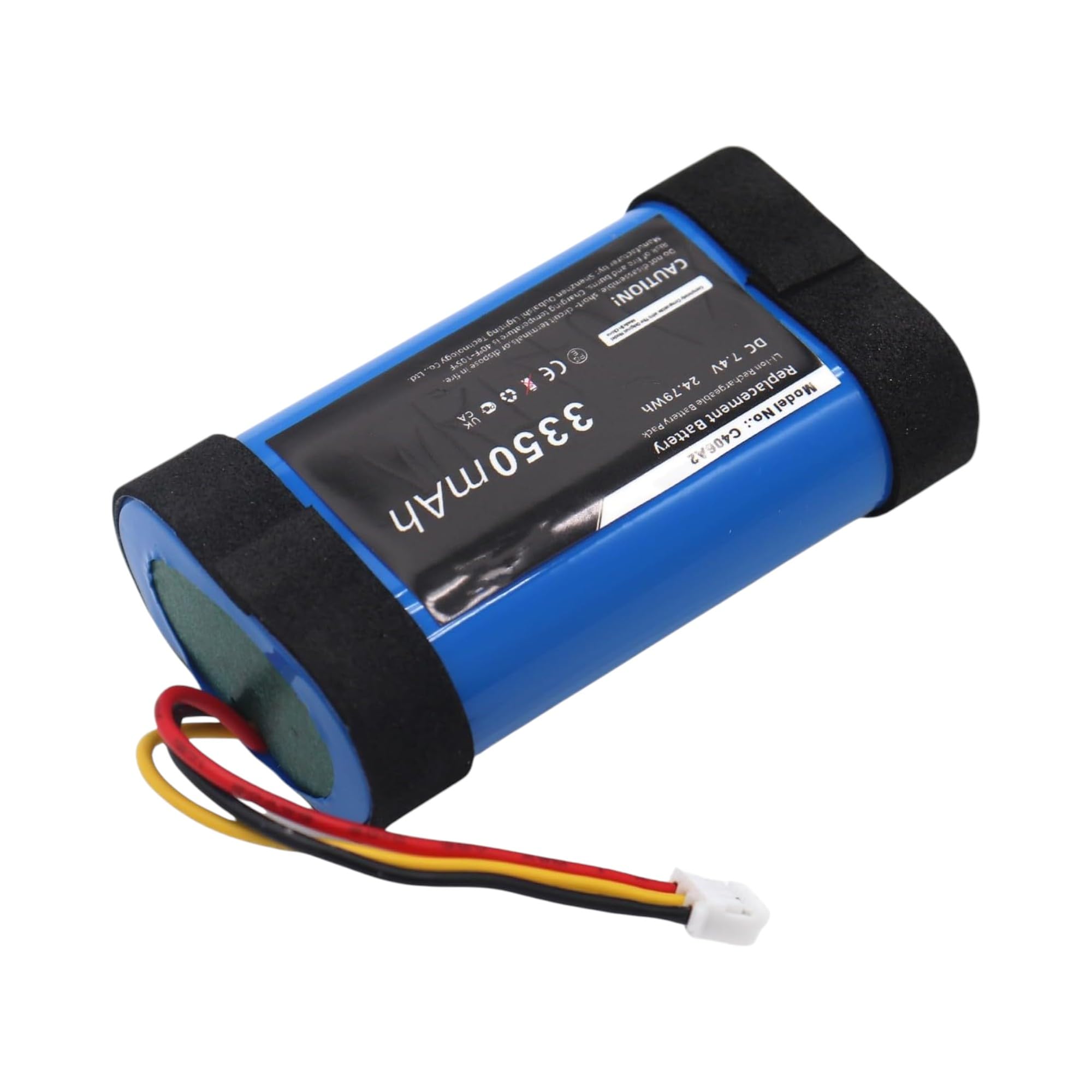 TAWUZUOR Replacement Battery Compatible with 1001908, 1005696, Emberton, Emberton 2, Emberton BT, Emberton II 7.4V/3350mAh