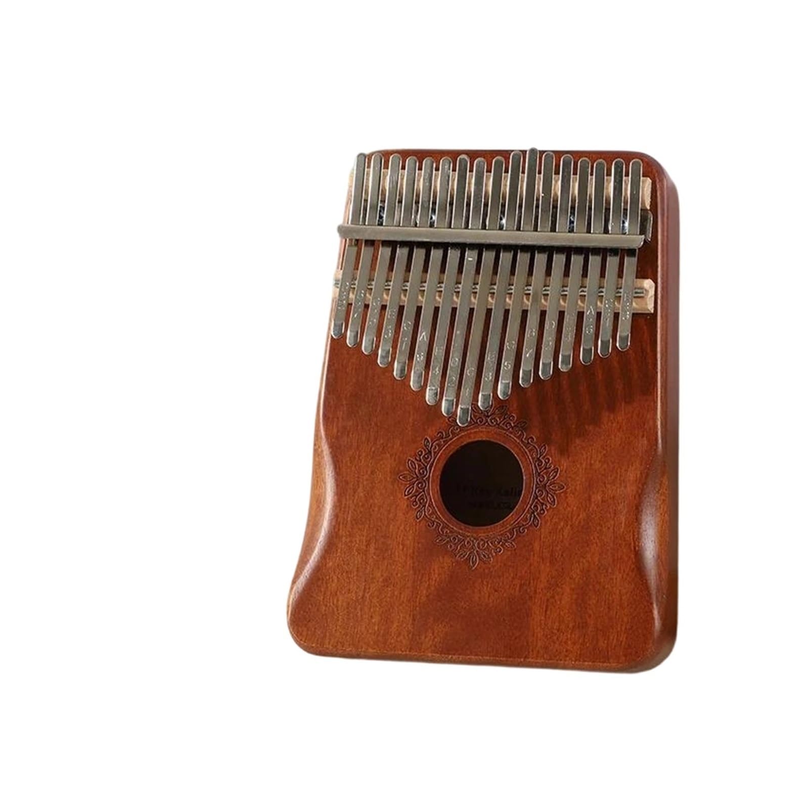 Początkująca Kalimba Pianino Kciukowe Kalimba 17klawiszowe Z Drewnianym Korpusem I Książką Do Nauki(Vintage)