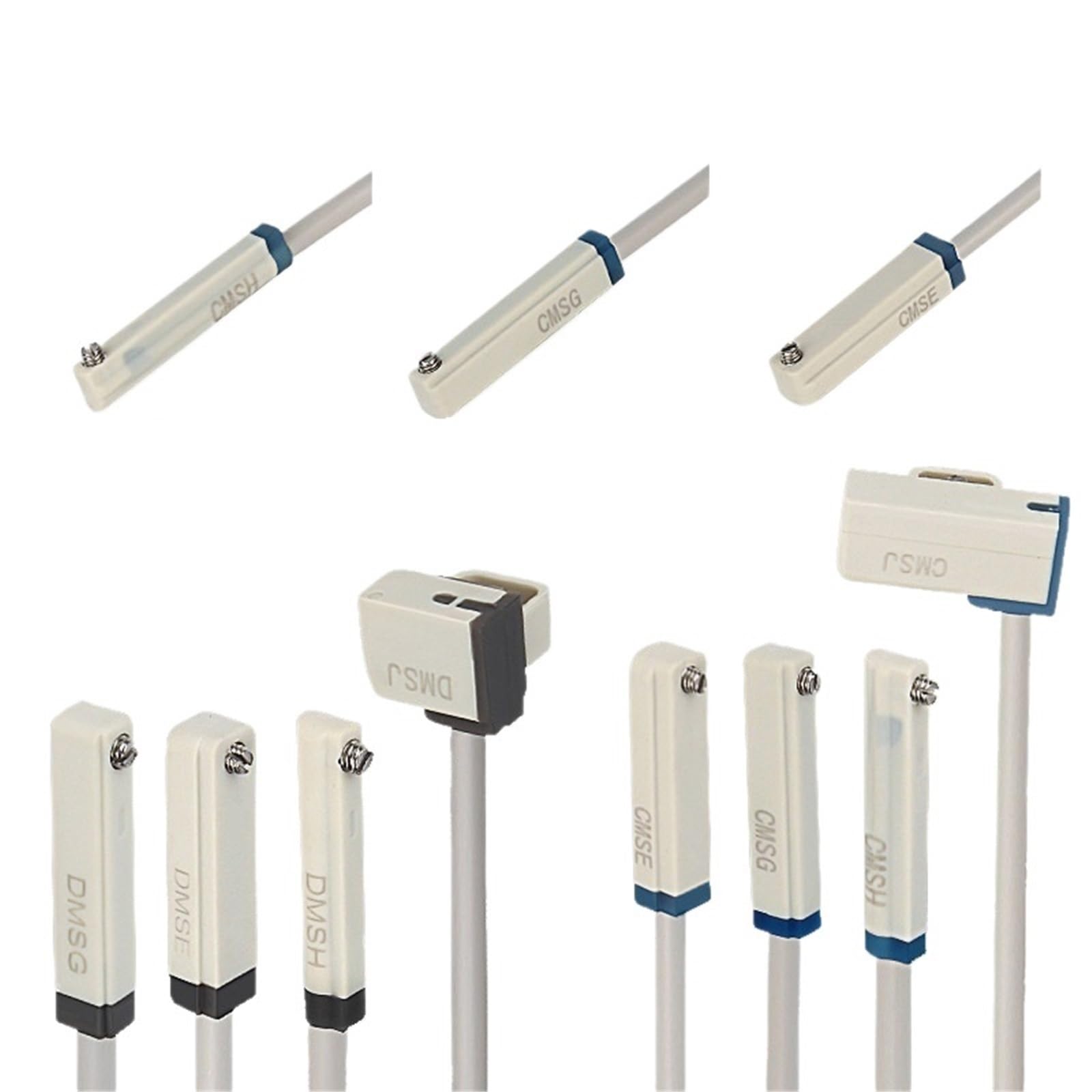 Sensor de interruptor magnético para cilindro de aire DMSH compatible con modelo DMSE-020 de 2 unidades