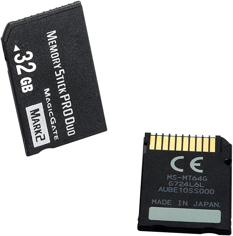 Original 32GB Memory Stick pro Duo (Mark2) for PSP1000 2000 3000 ，Camera MemoryCard