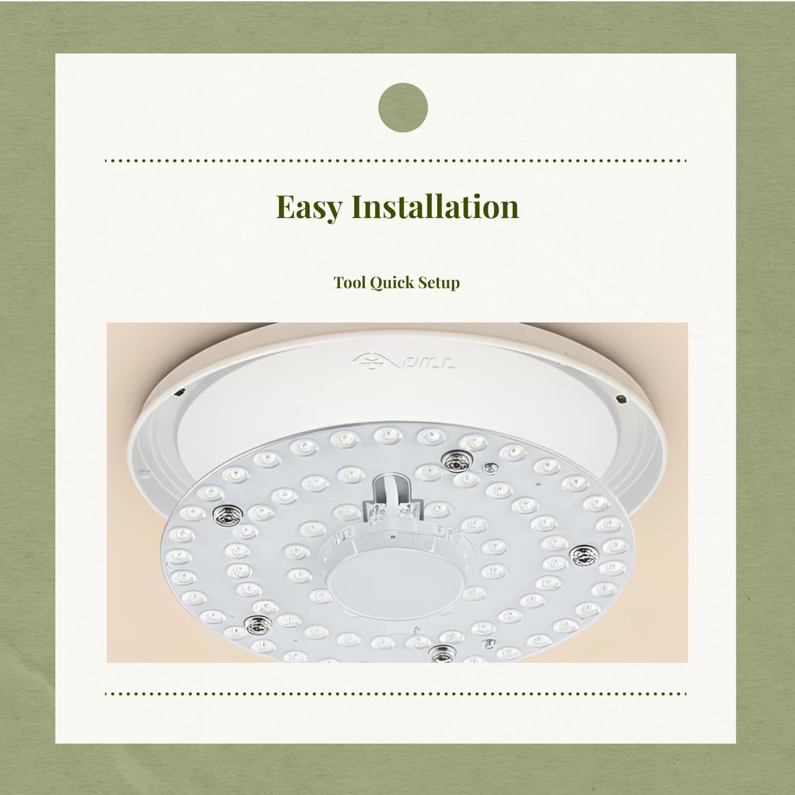 12-Measure Light-Emitting diode Ceiling Light Module, dimmable, 20W, Suitable for Bedroom, Kitchen, and Living Room. White 24W-16.7cm | Home & Garden | Furniture-picture-30