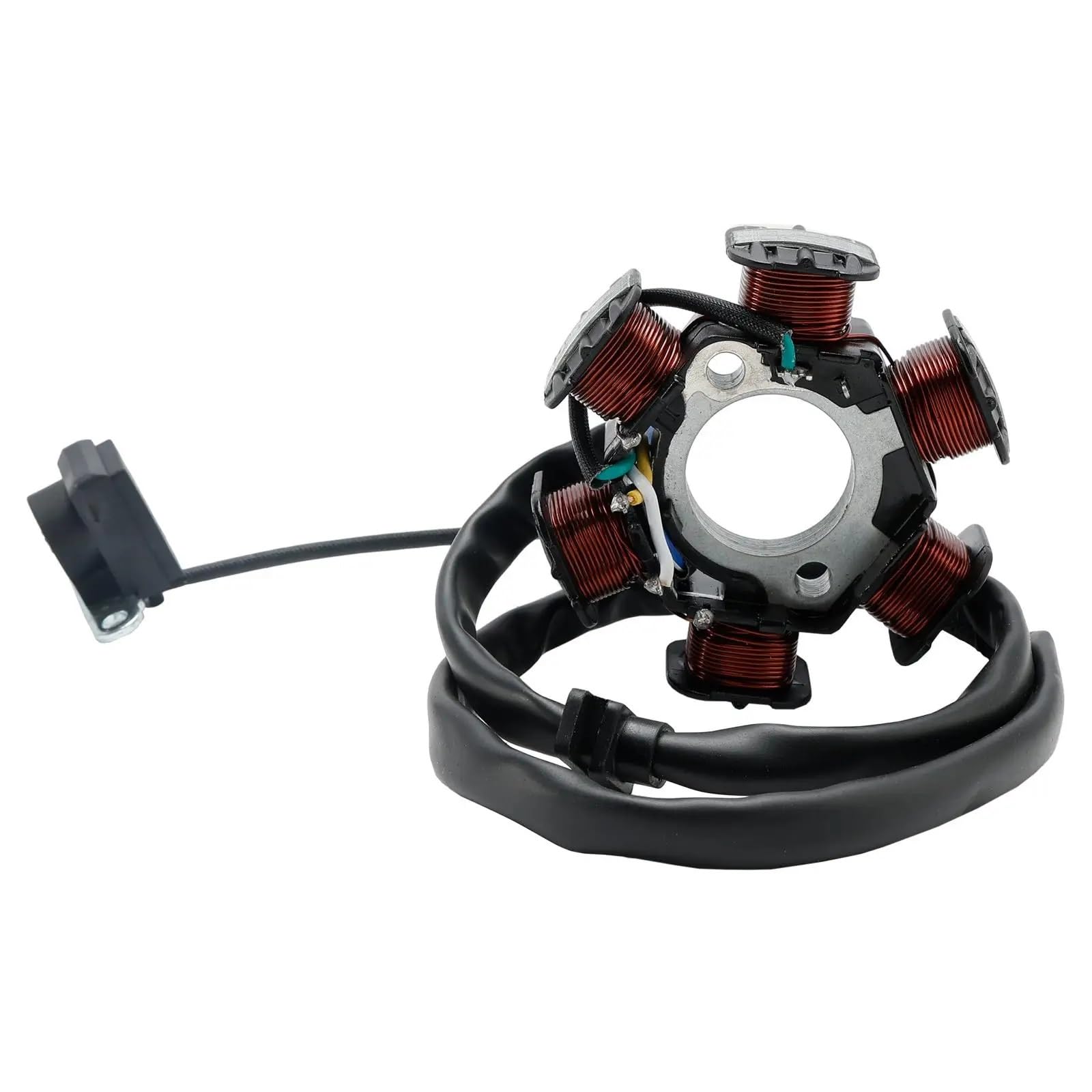 Alternador Stator Estator Compatible Con Aeon Para RS125 RS180 RSII125 RSII180 Para Utility 125 180 Para Overland 125 180 ATV 31120119-00A Generador De Estator De 4 Cables