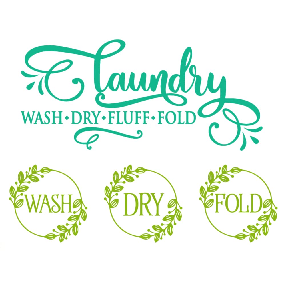 DIY Mesh Screen Stencils Laundry Room Decor Print Reusable Self Adhesive Silk Screen Printing Stencil Mesh Stencils DIY Fabric, T-Shirt, Pillow, Painting Decoration, 1PCS