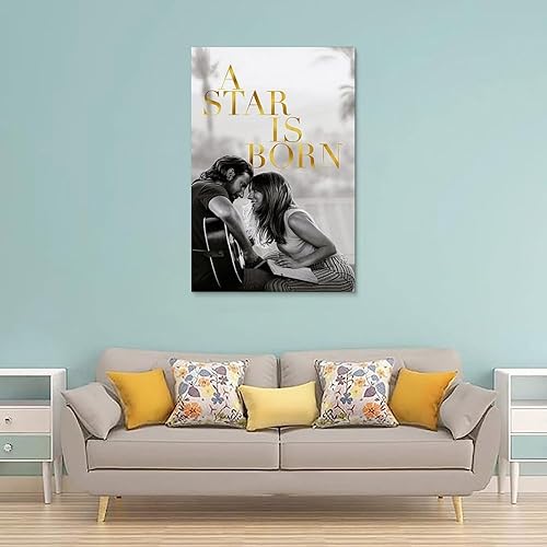 Miniatura 2 de A Film Star Is Born Musical Romantic Drama Retro Movie Poster Print Painting for Bedroom Canvas Wall Art Aesthetic Decorative Unframe-style