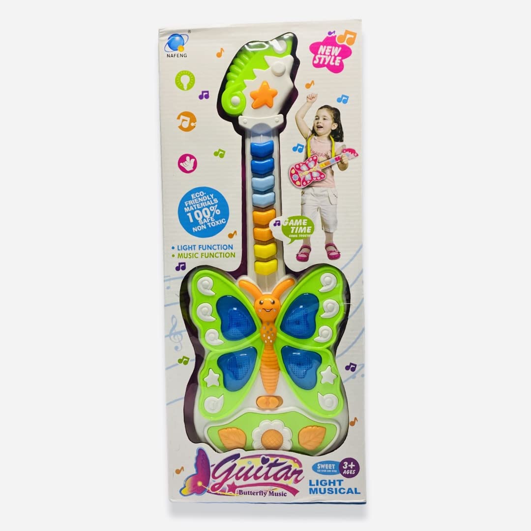SDMAXElectronic Guitar Musical Instrument For Music loving Kids Deal On Children Gift. (Yellow)