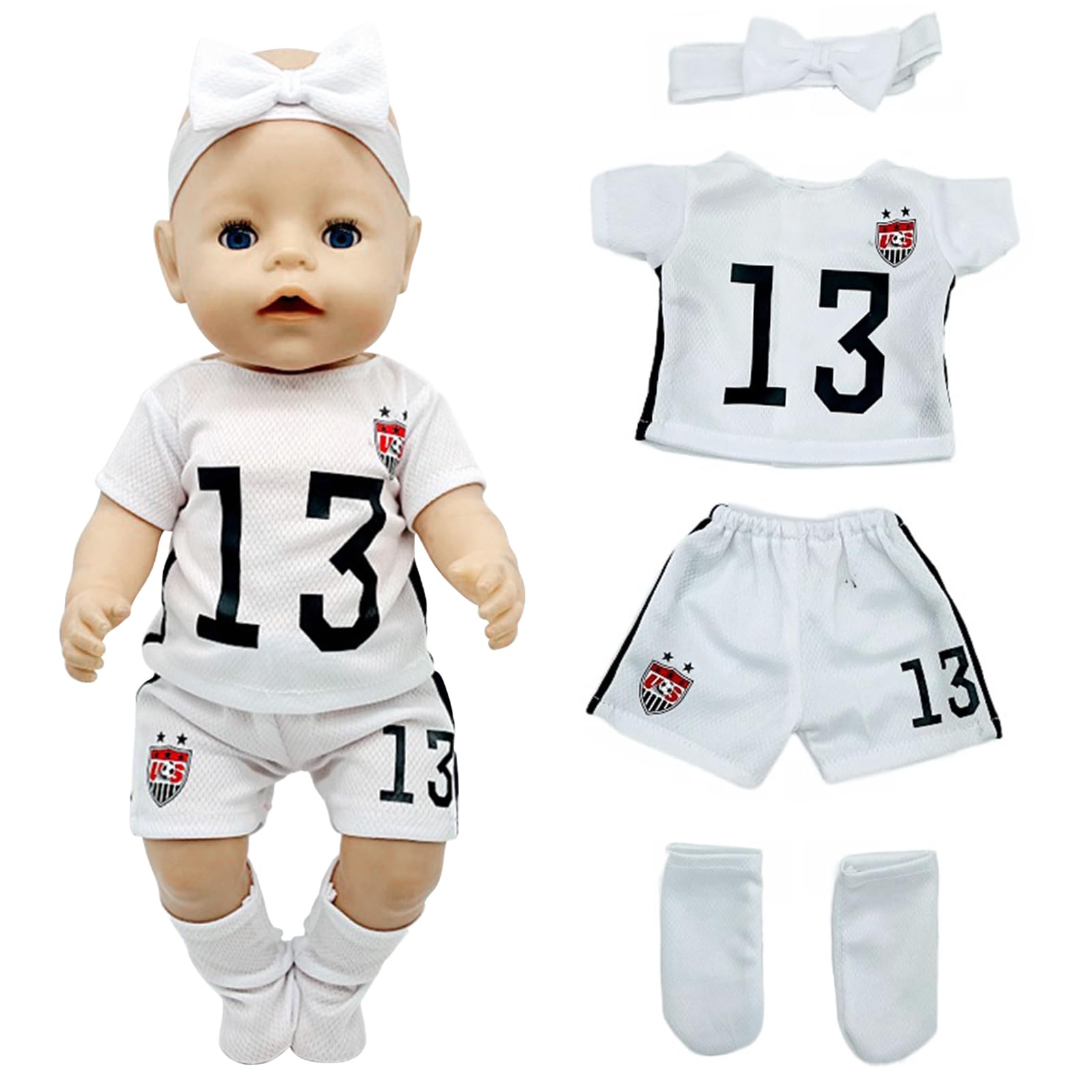 Ropa de bebé para muñecas 36 cm + Accesorios + Niñas y Niños