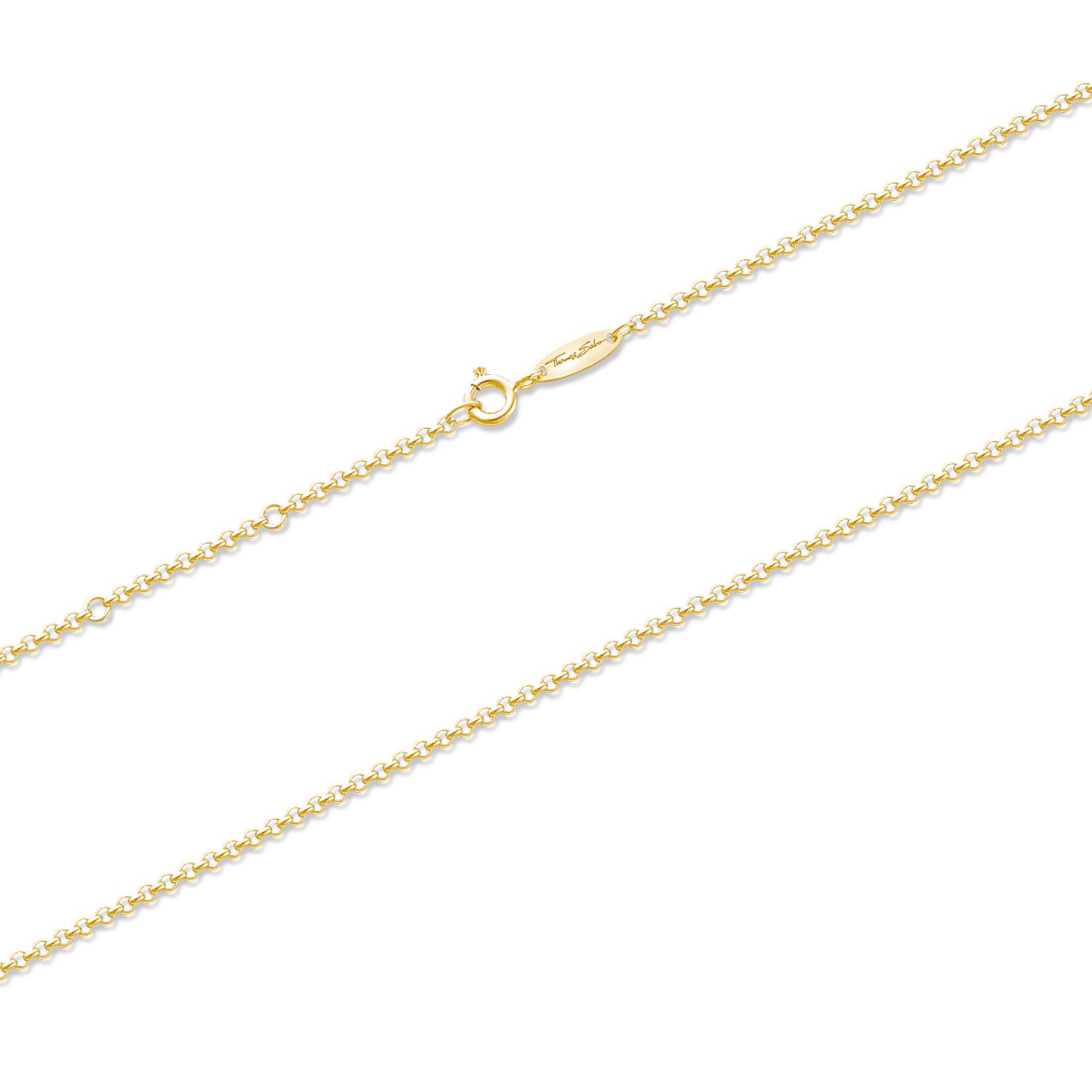 THOMAS SABO Catena a maglie rotonde in argento 925 – 70 cm – ke1219 – 413 – 12 m