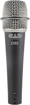 CAD Audio CADLive D89 Premium Supercardioid Dynamic Instrument Microphone