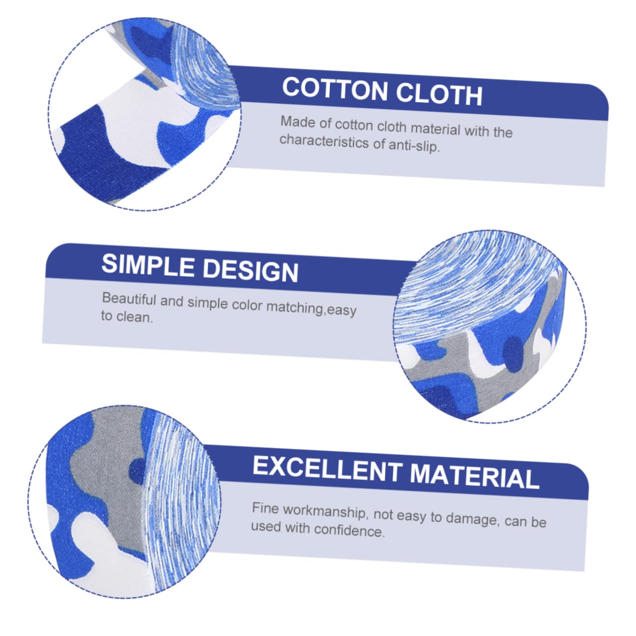 BESPORTBLE 2-Pack Wear-Resistant Hockey Tape Sturdy Band Easy to Apply Supply Portable Hockey Racket Tape 2 Pieces