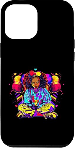 Miniatura 7 de iPhone 7 Plus/8 Plus Streetwear synthwave 80s 90s black pride girl clown hip teen Case