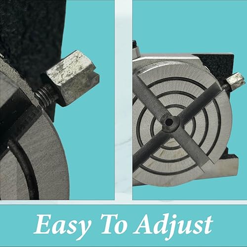 Miniatura 7 de Mesa rotativa 3" pulgadas - 2.953 in Modelo horizontal y vertical - Fresadora 4 ranuras (I)