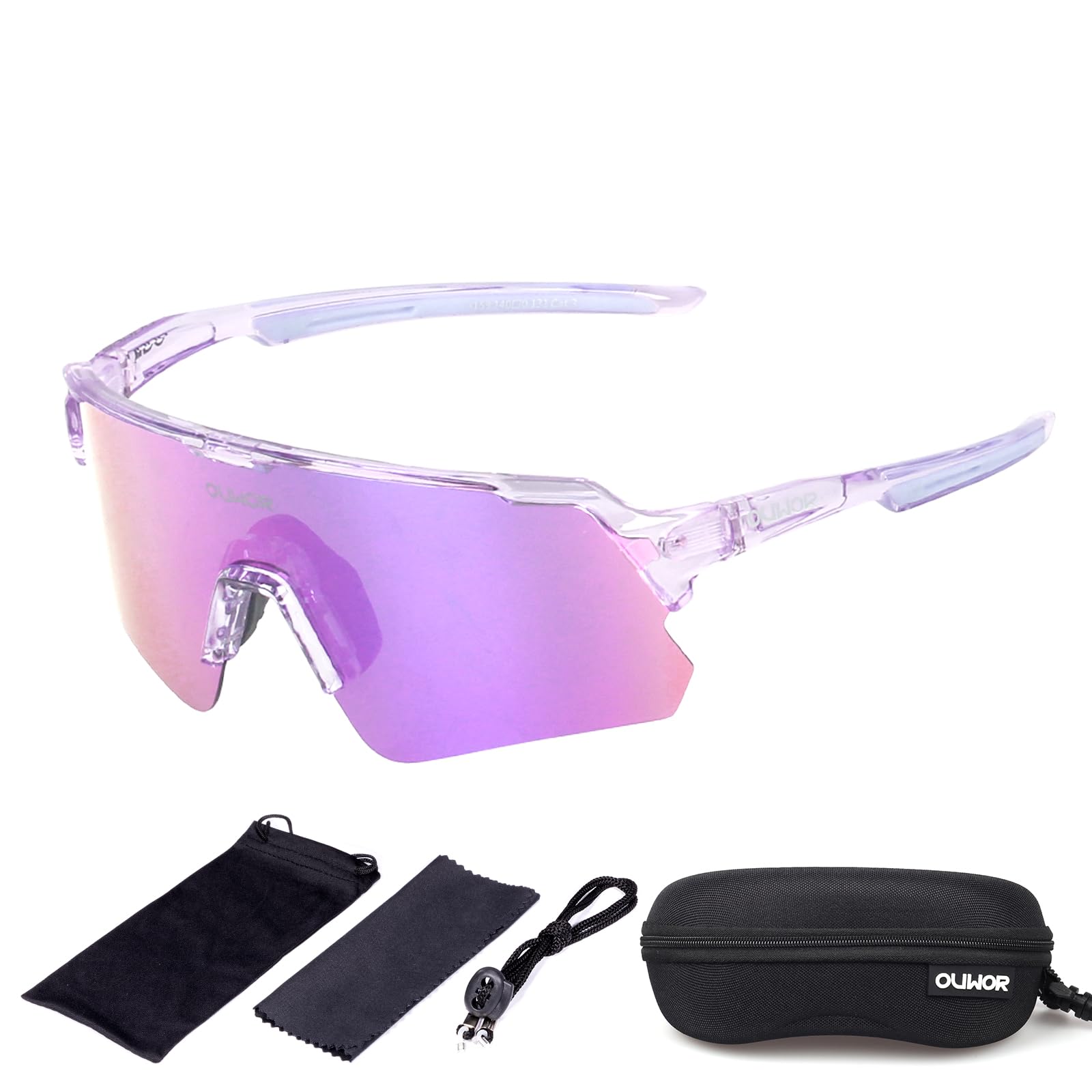 OUWOR Polarized Cycling Glasses