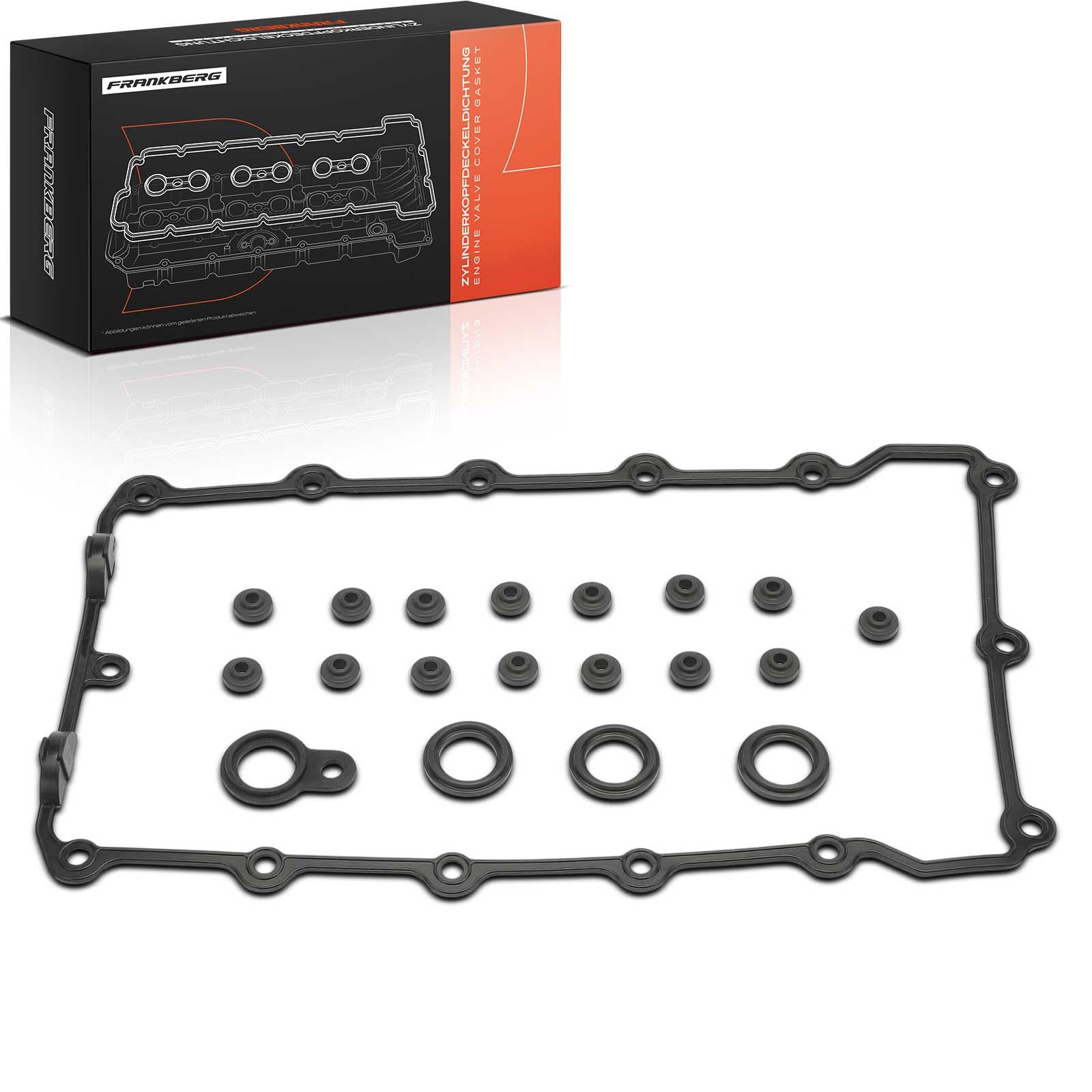 Frankberg Dichtungssatz Zylinderkopfhaube Kompatibel mit 3er E30 3er Compact E36 3er Coupe E36 Z3 Roadster E36 Replace# 11121721476